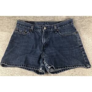 Vintage Y2K Womens Size 10 Petite Levis Shorts 3" Insean Mid-Rise Medium Wash